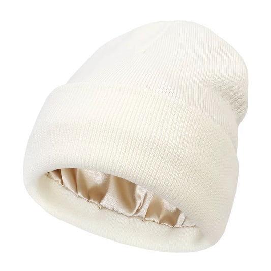 Satin Winter Beanie