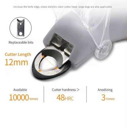 LED Pet Nail Clipper Pro