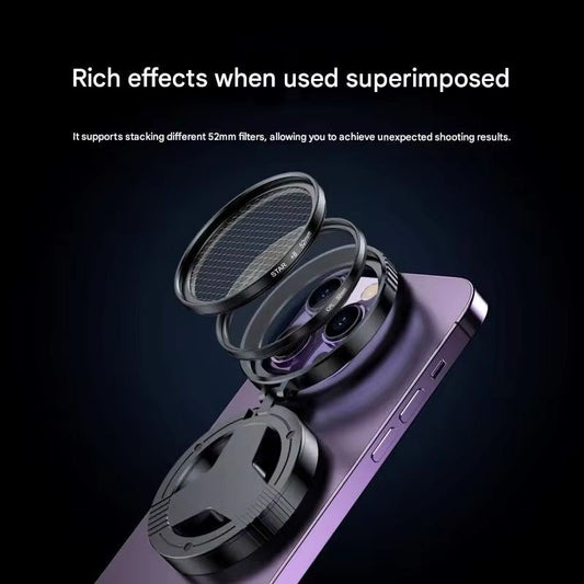 Magnetic Mount with 52 mm CPL & ND64 Filters